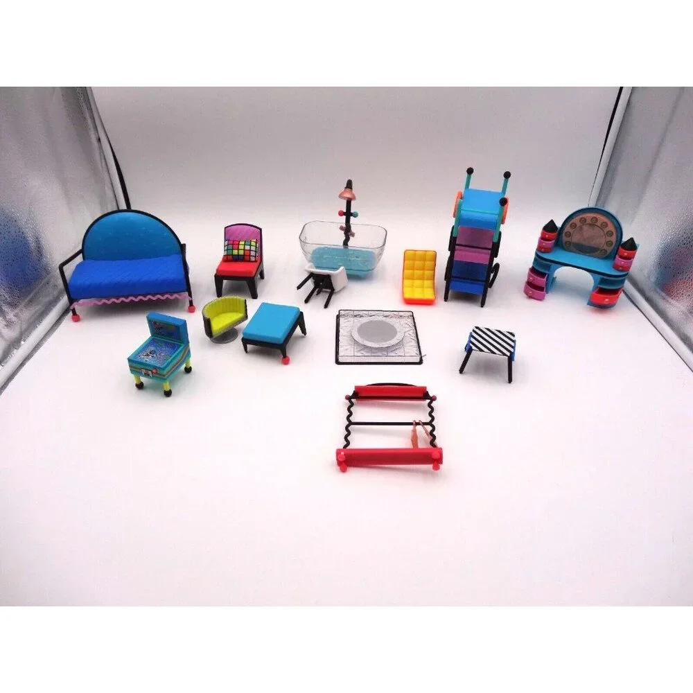 LOL Surprise OMG Doll‎ House Furniture Bathtub Bunk Beds Vanity Sofa Arcade More